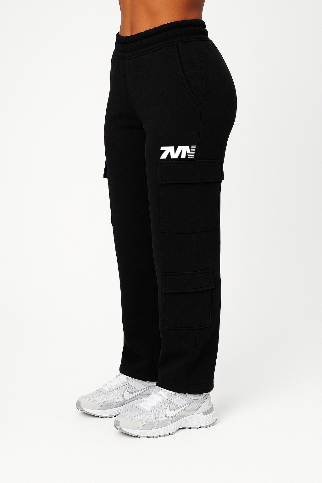 Elevated Cargo Joggers - Black