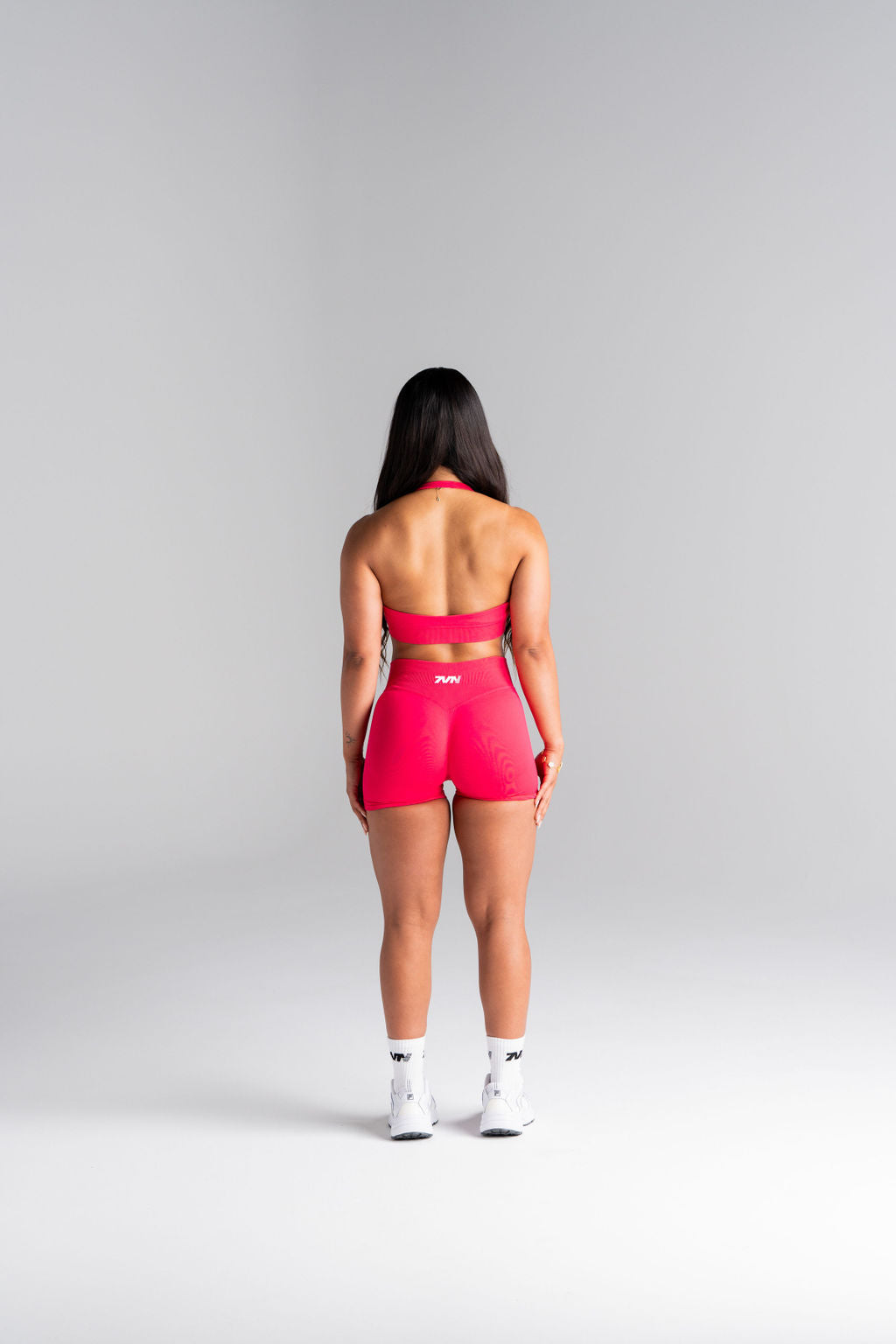 Snatched Enhanced Shorts - Hibiscus