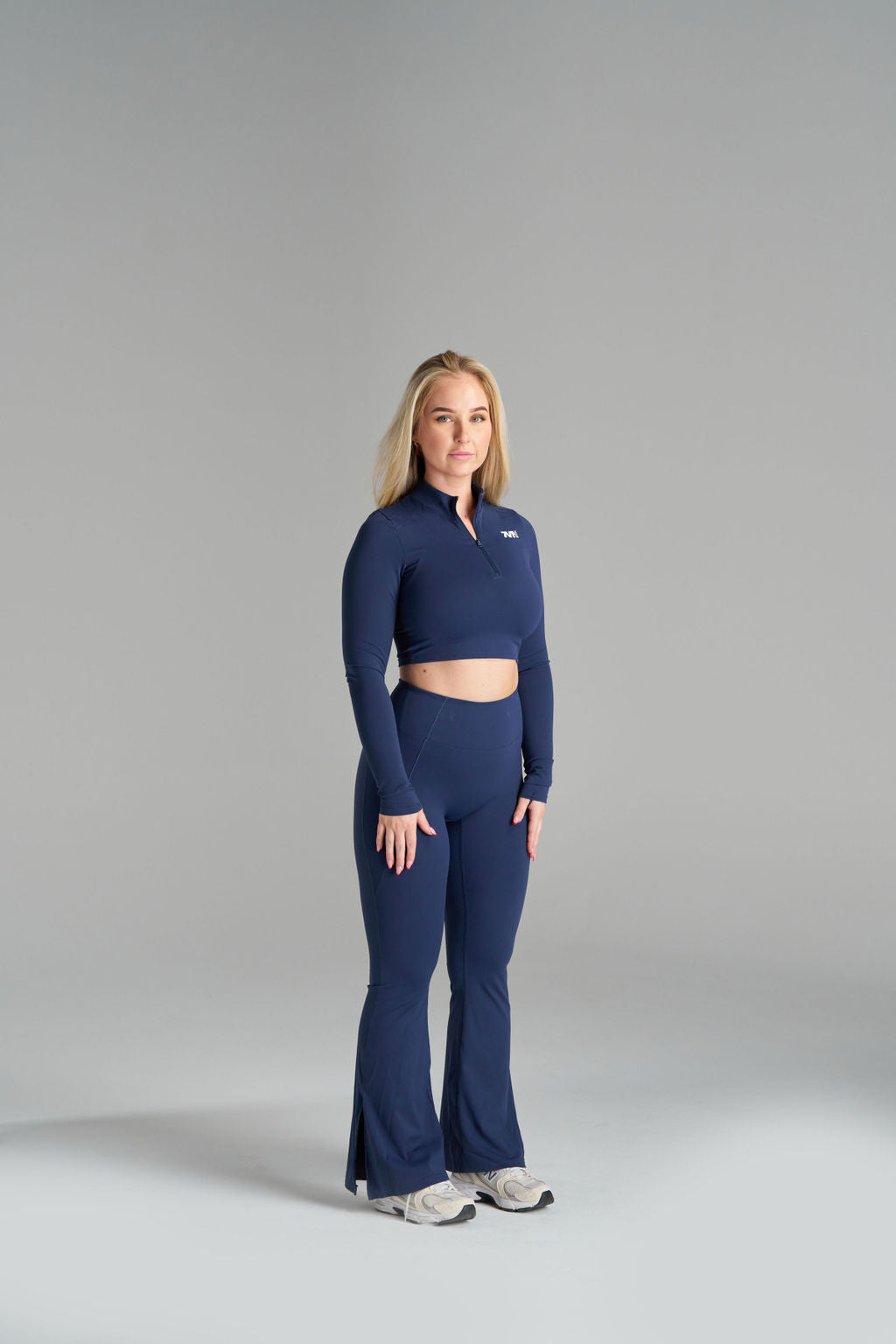IT Girl Zip Top - Navy