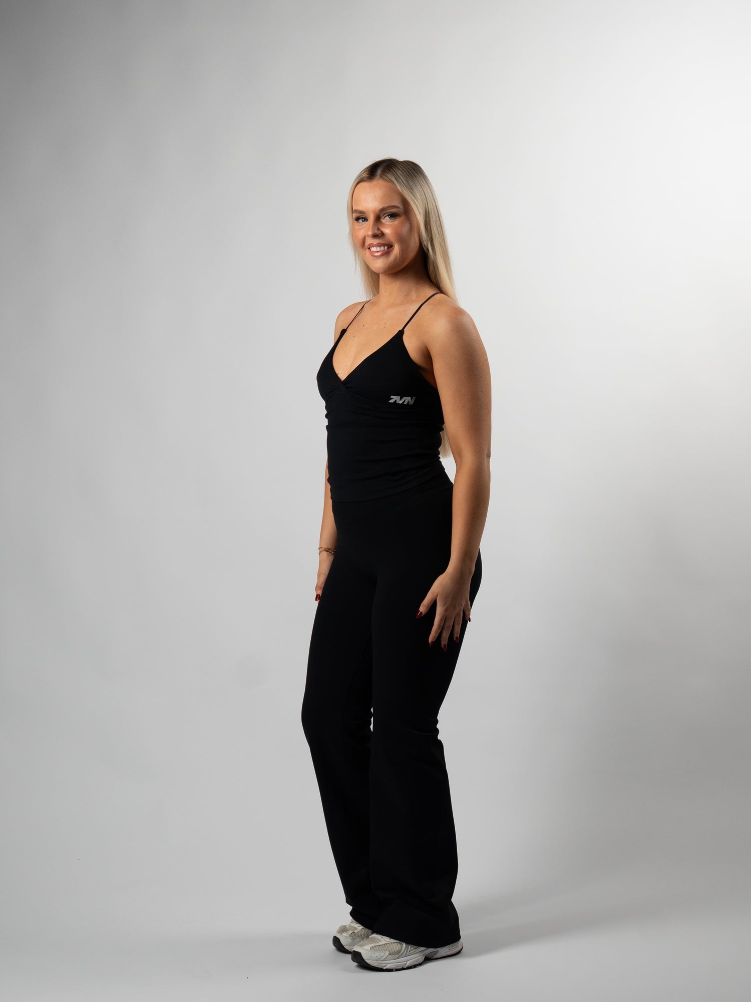 Core Longline Top - Black