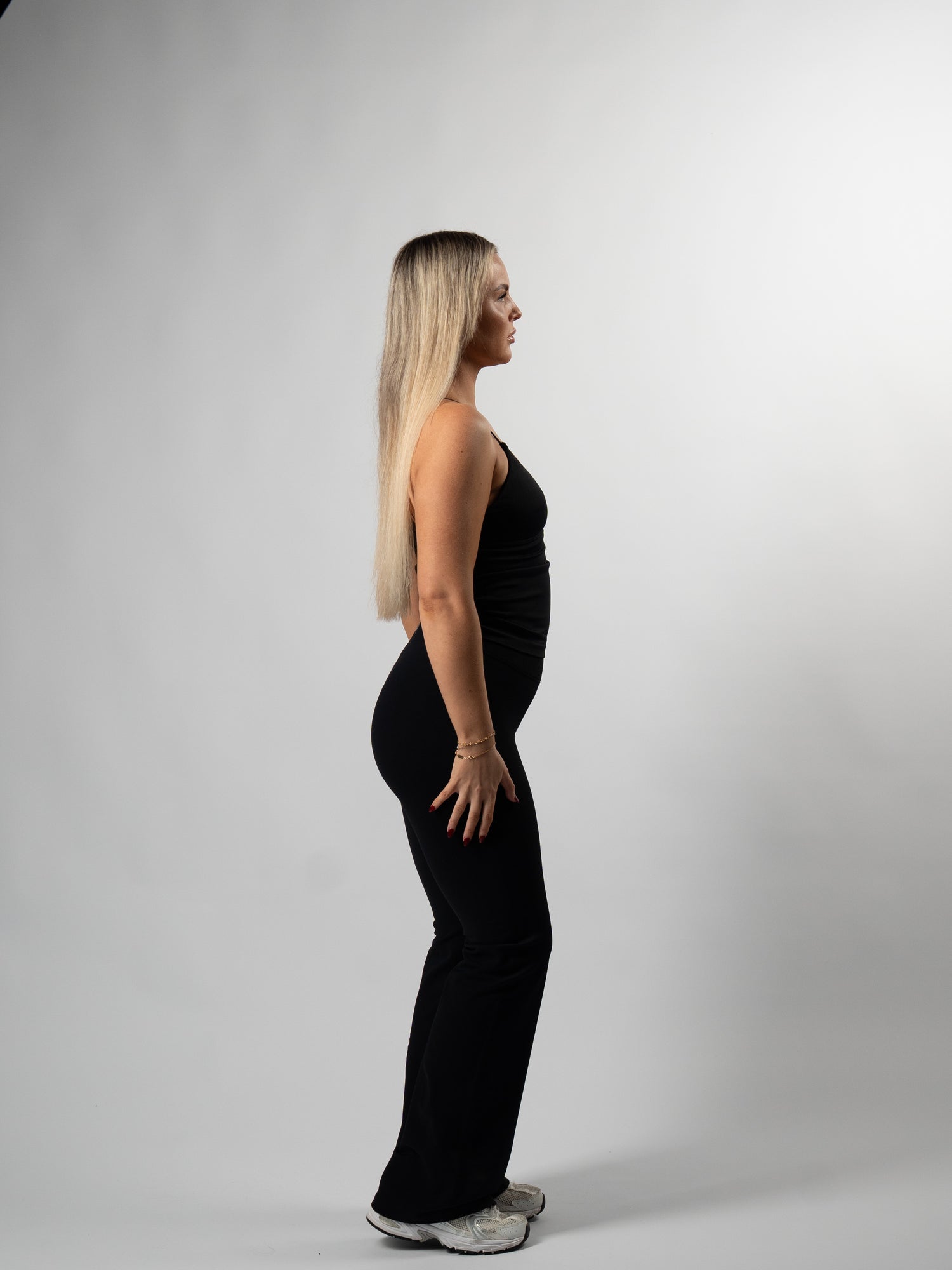 Core Longline Top - Black