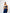Core Twist Bra - Deep Blue