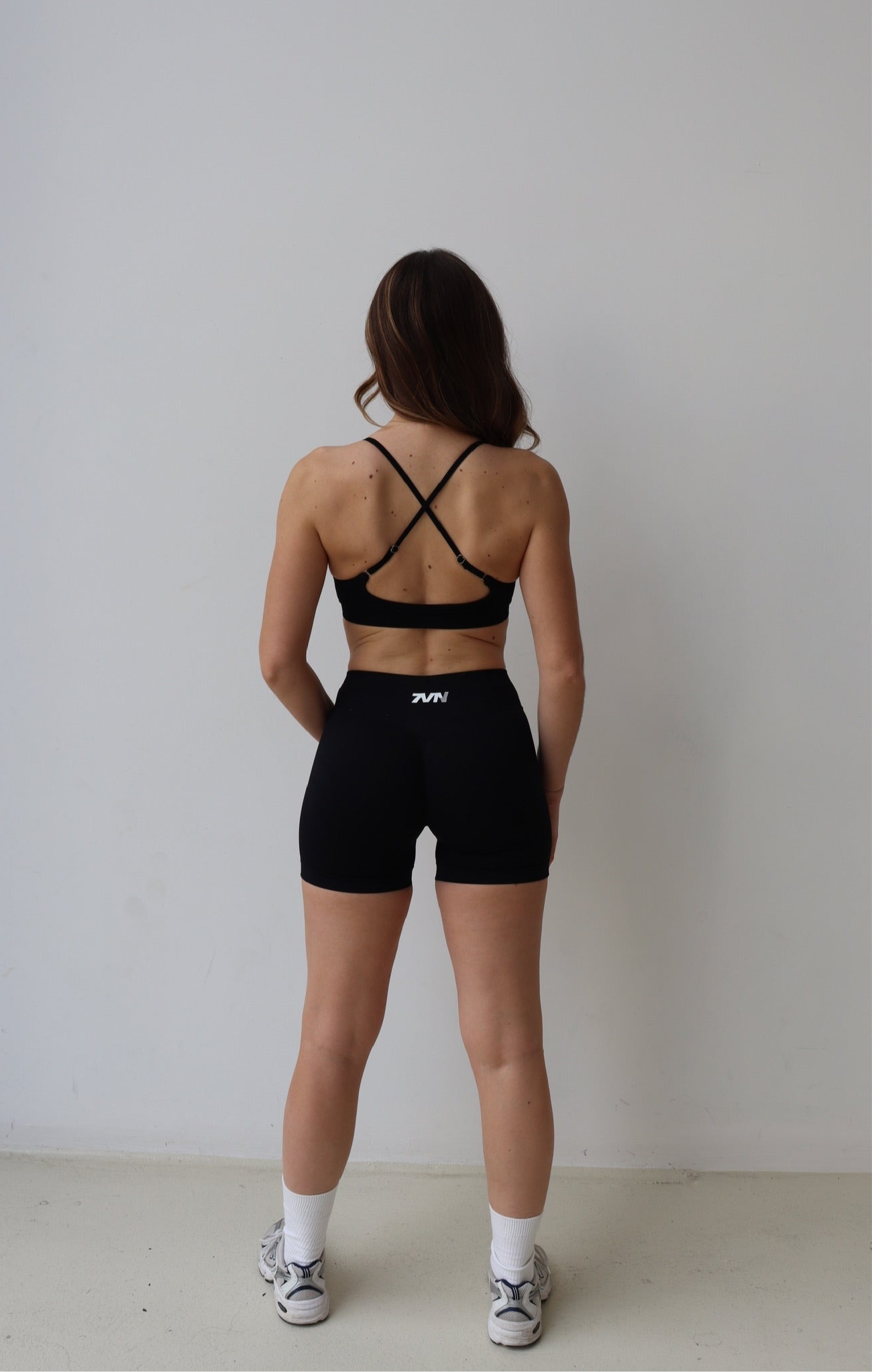 Two-Toned Signature Shorts - Raven