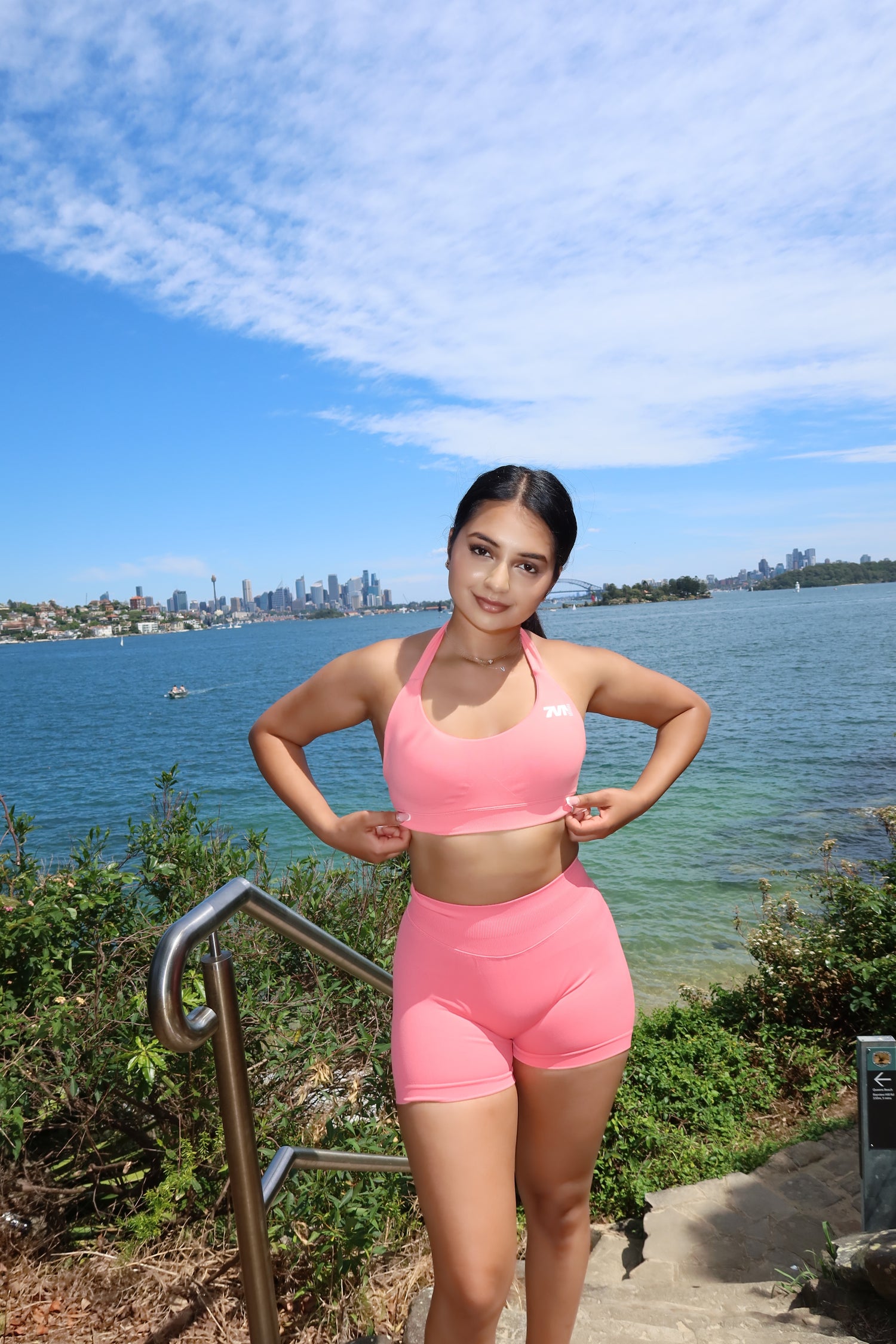 Snatched Enhanced Shorts - Coral Pink
