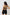 Two-Toned Signature Sports Bra - Raven