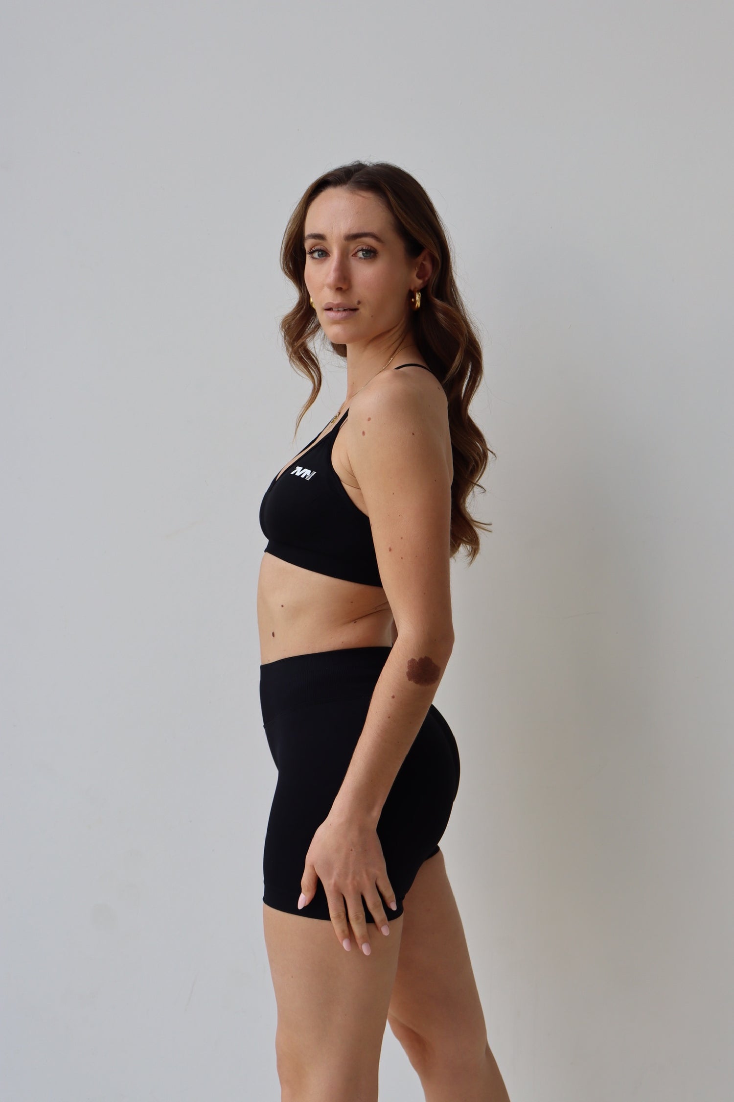 Two-Toned Signature Shorts - Raven