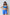 Two-Toned Signature Sports Bra - Royal Blue