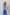 Two-Toned Signature Leggings - Royal Blue
