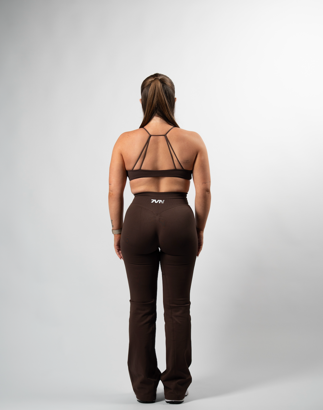 Core Twist Bra - Brown