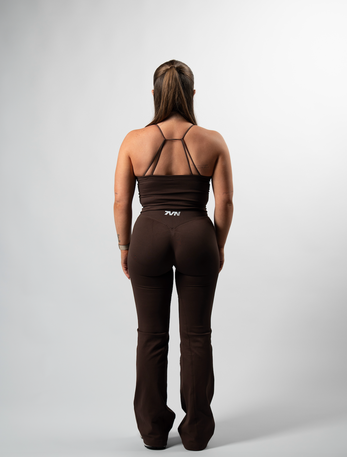 Core Longline Top - Brown