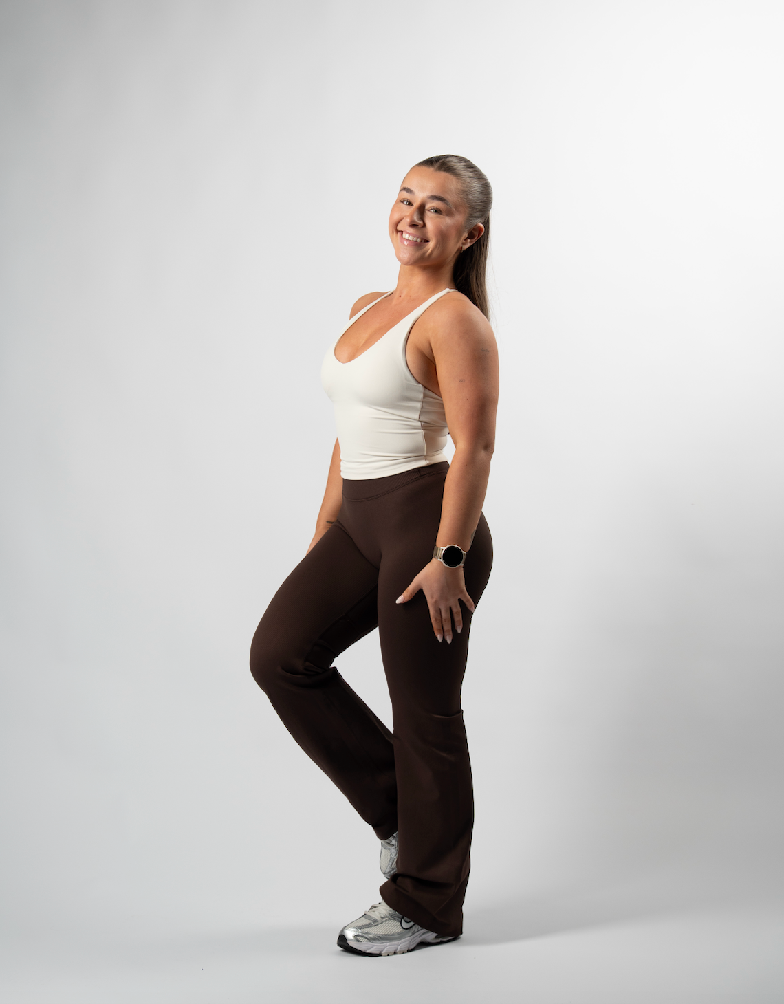 Core Crossback Top - Cream