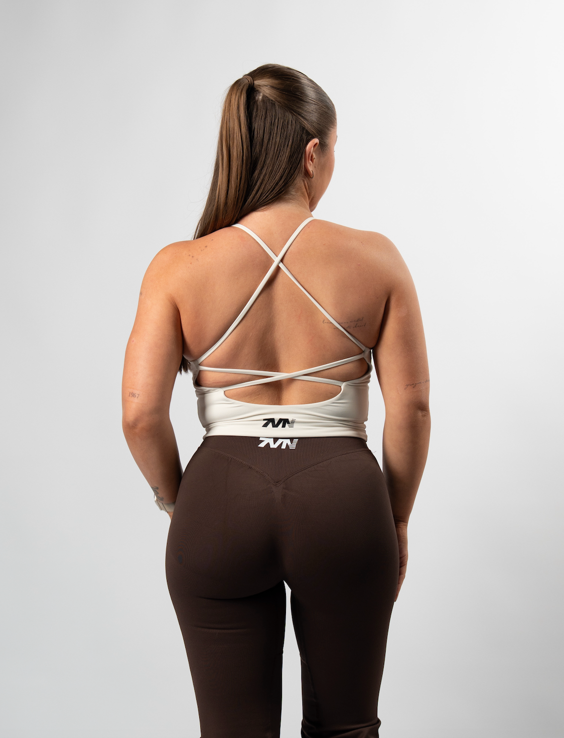 Core Crossback Top - Cream