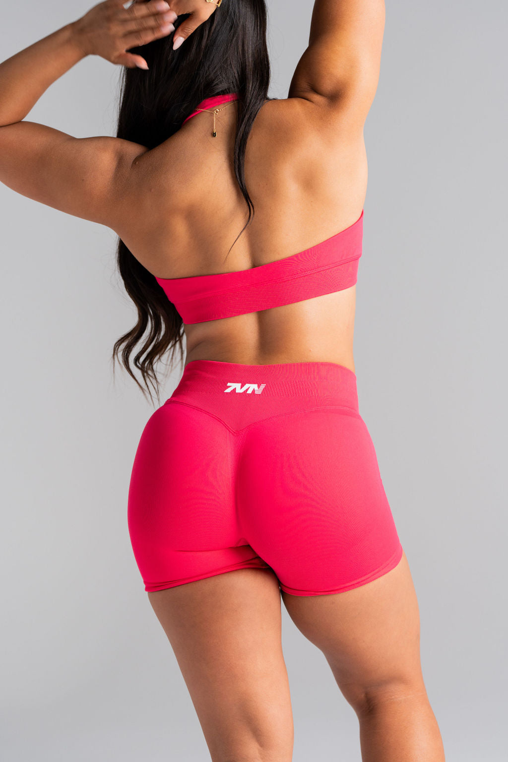 Snatched Enhanced Shorts - Hibiscus